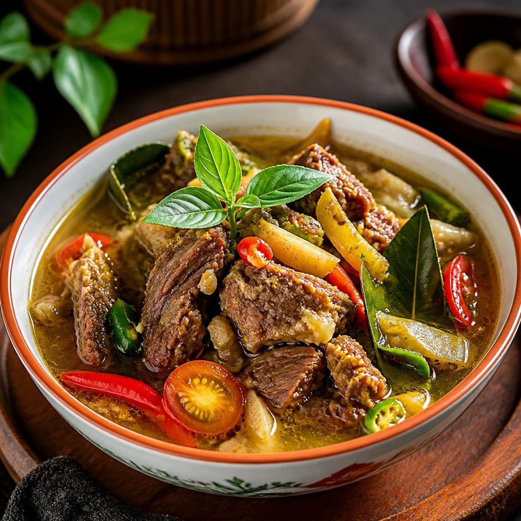 Garang Asem Daging D’ Cost Seafood